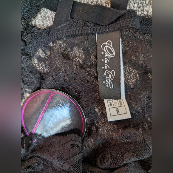 Black Lace Boyshort Underwear Size S/M NWT - Picture 4 of 4